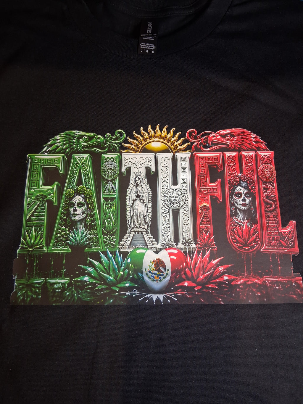 FAITHFUL – Mexican Heritage Graphic Tee