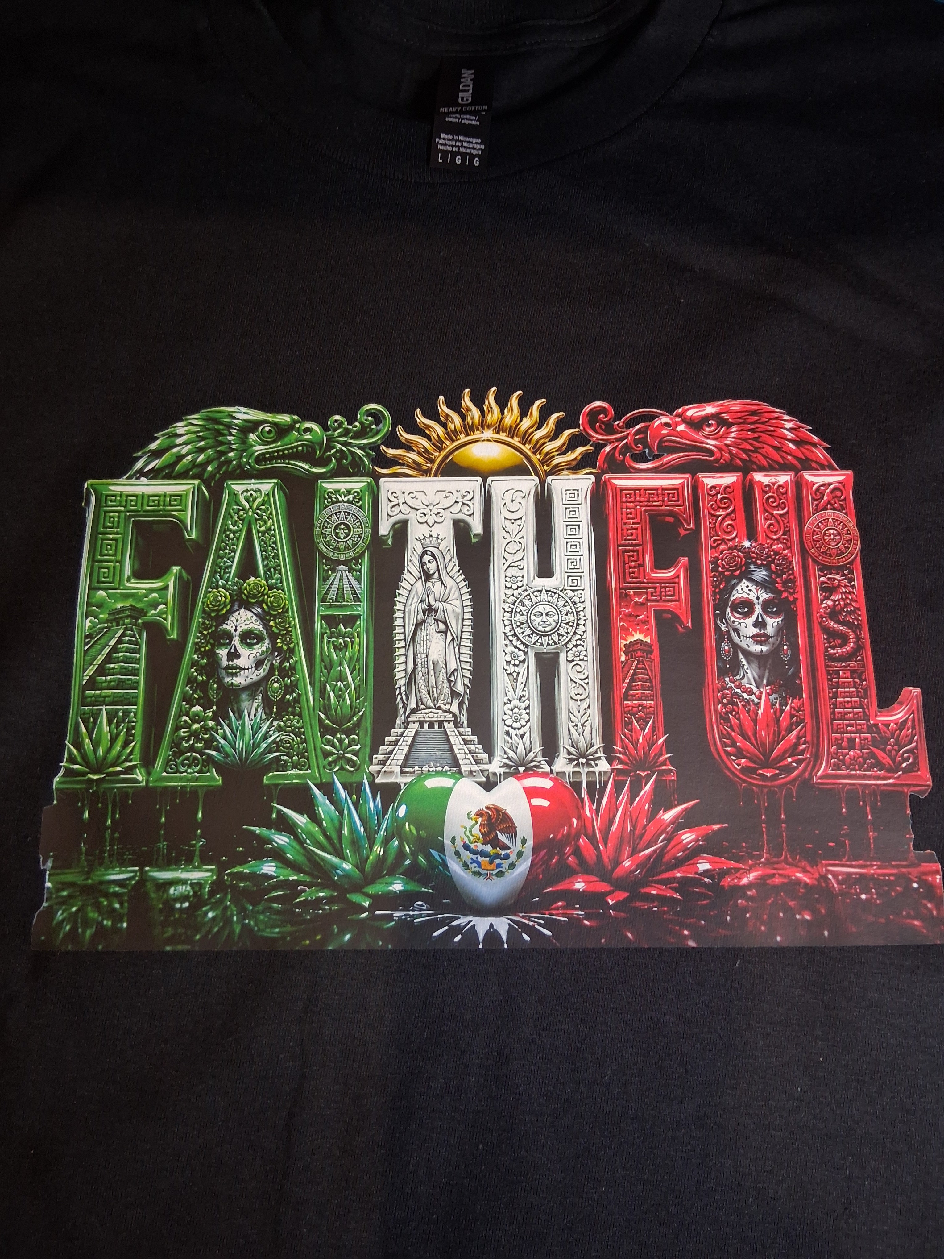 FAITHFUL – Mexican Heritage Graphic Tee