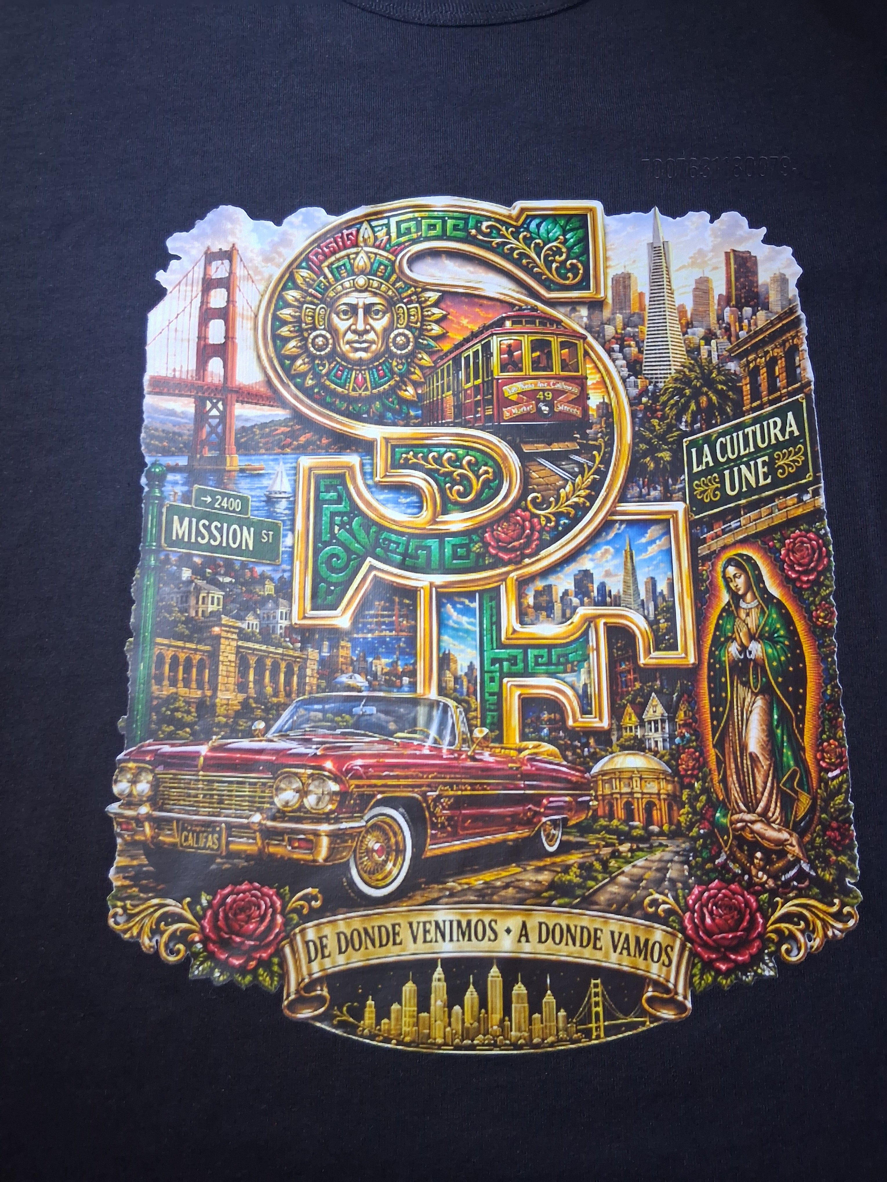 SF Heritage Tee – Chicano Bay Area Pride