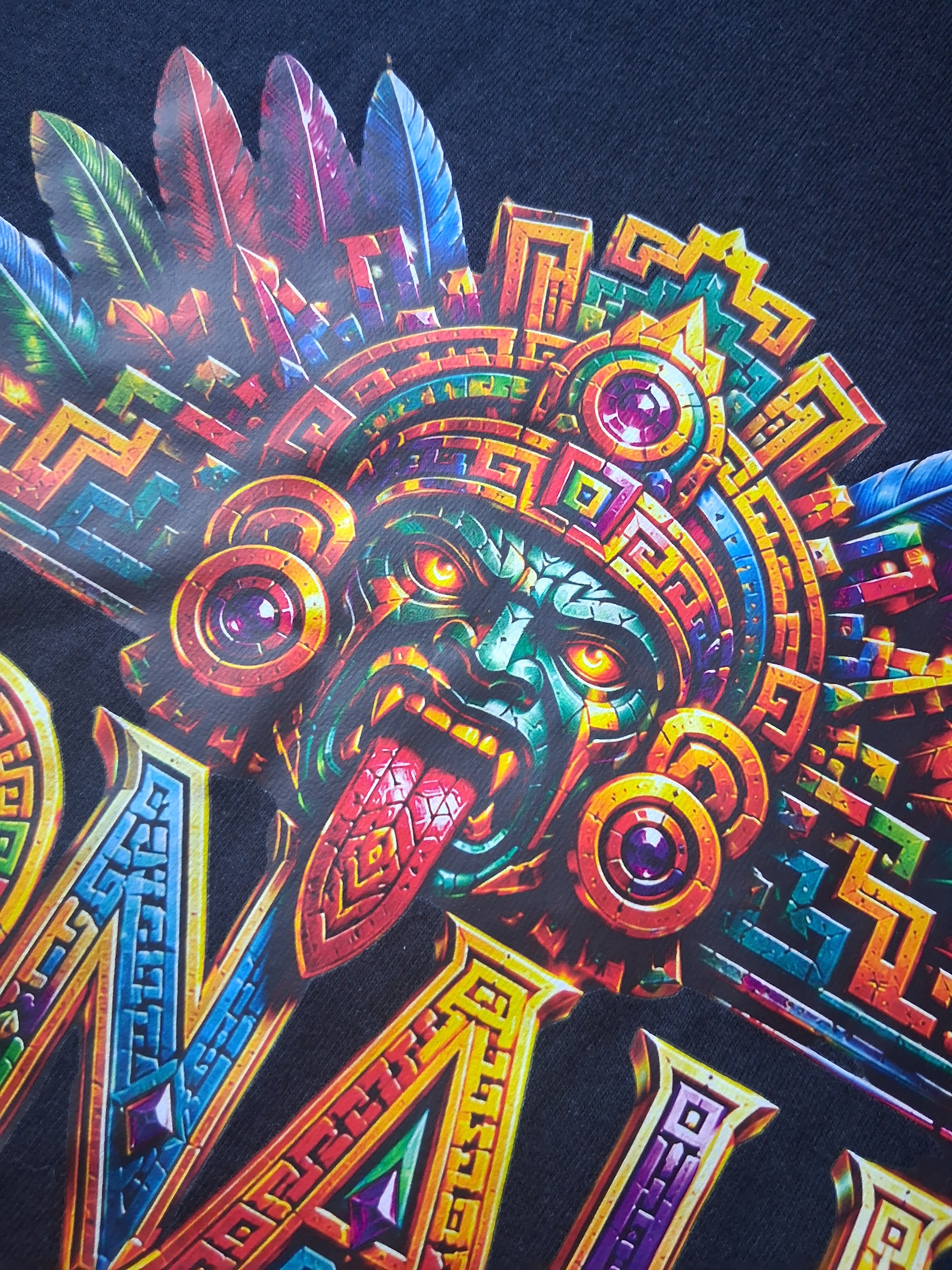 TONALLI Aztec Heritage T-Shirt | Mexican Culture Streetwear Tee