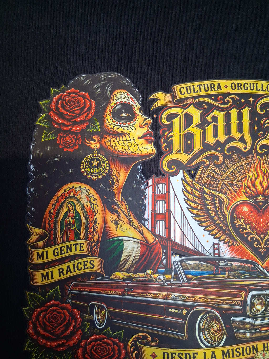 Bay Area Chicano Culture Tee | Mission District Lowrider Shirt | Casa Tonalli