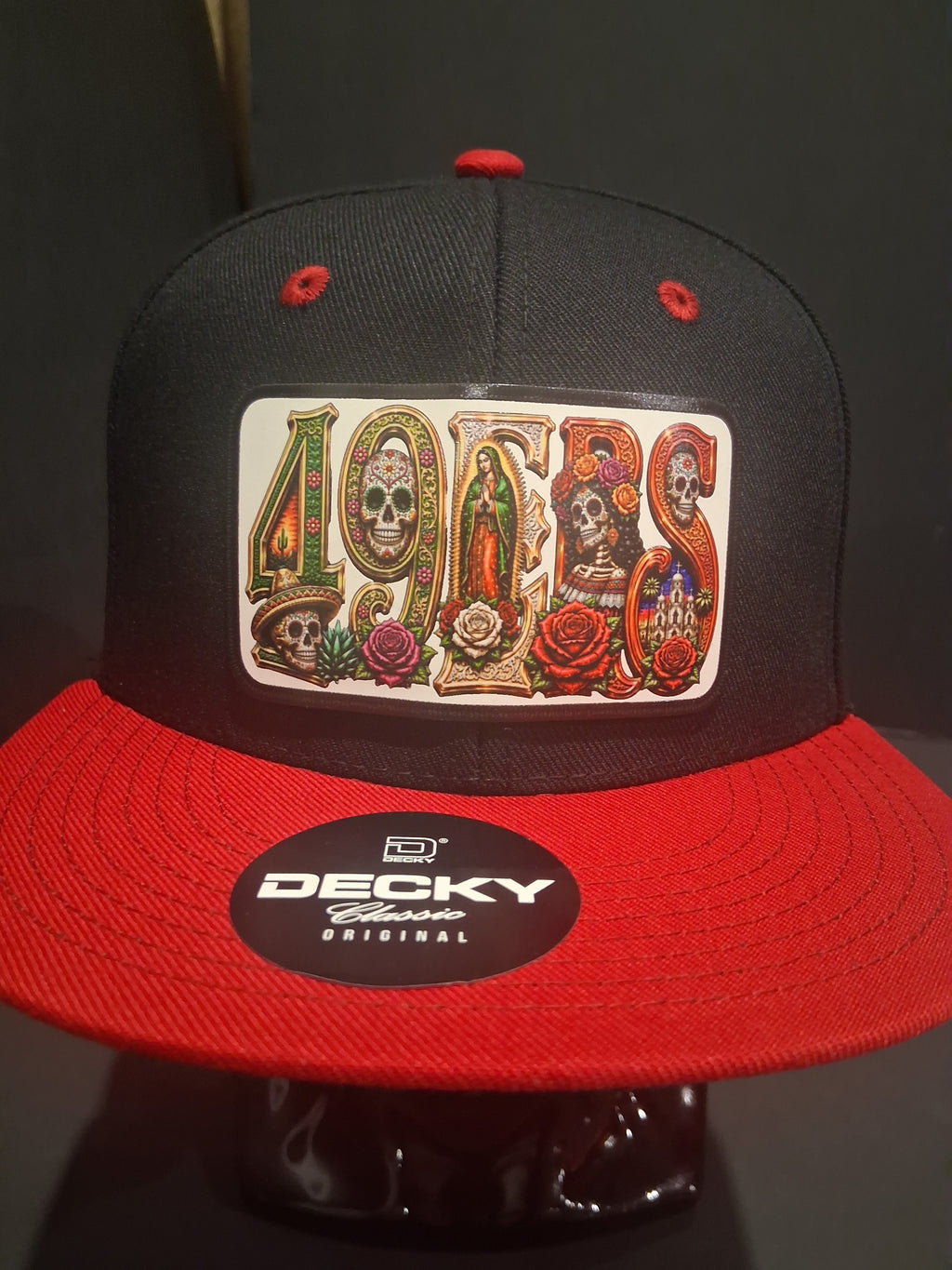 49ERS Día de los Muertos Snapback Hat – Chicano Inspired Fan Cap