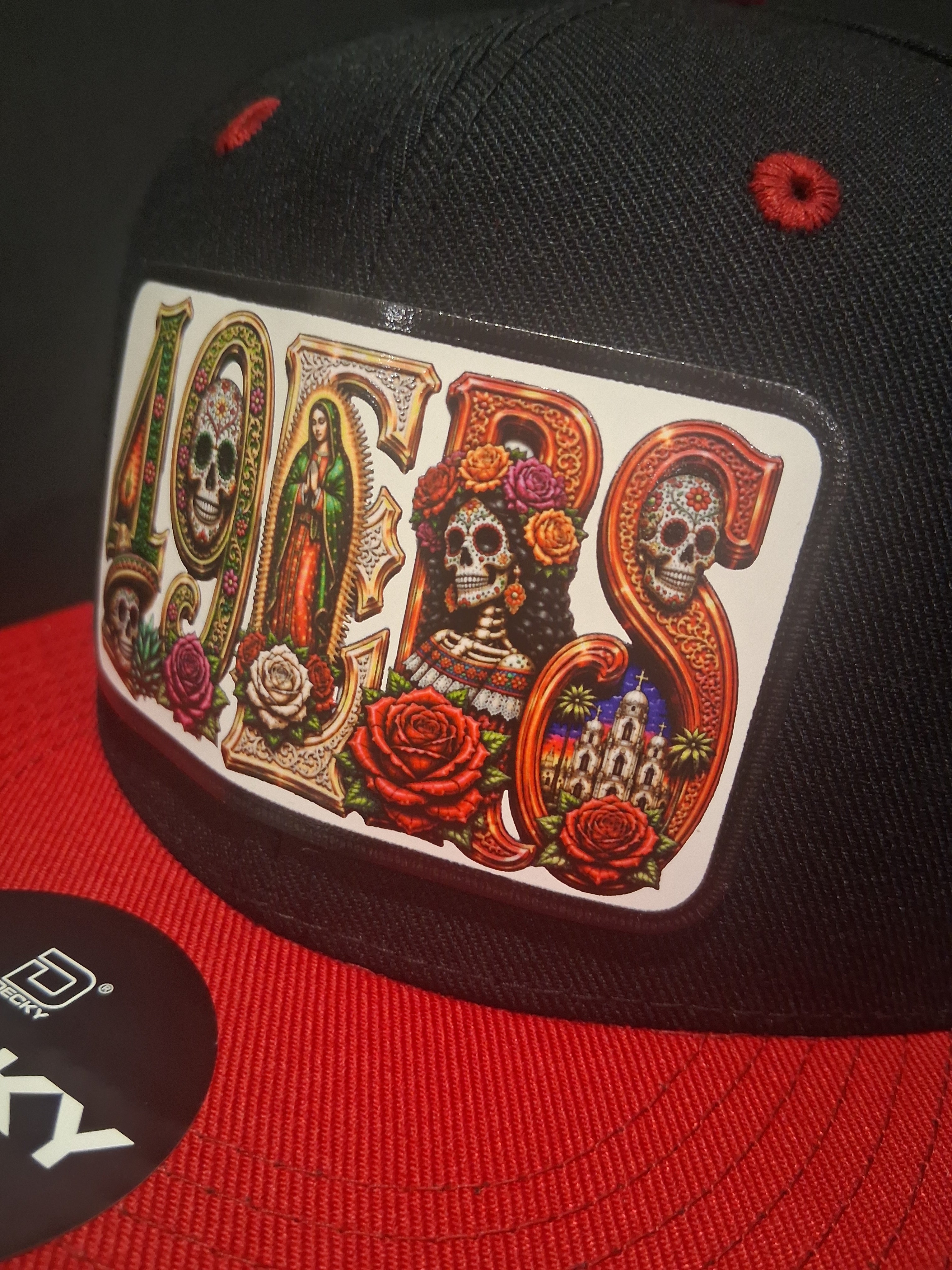 49ERS Día de los Muertos Snapback Hat – Chicano Inspired Fan Cap