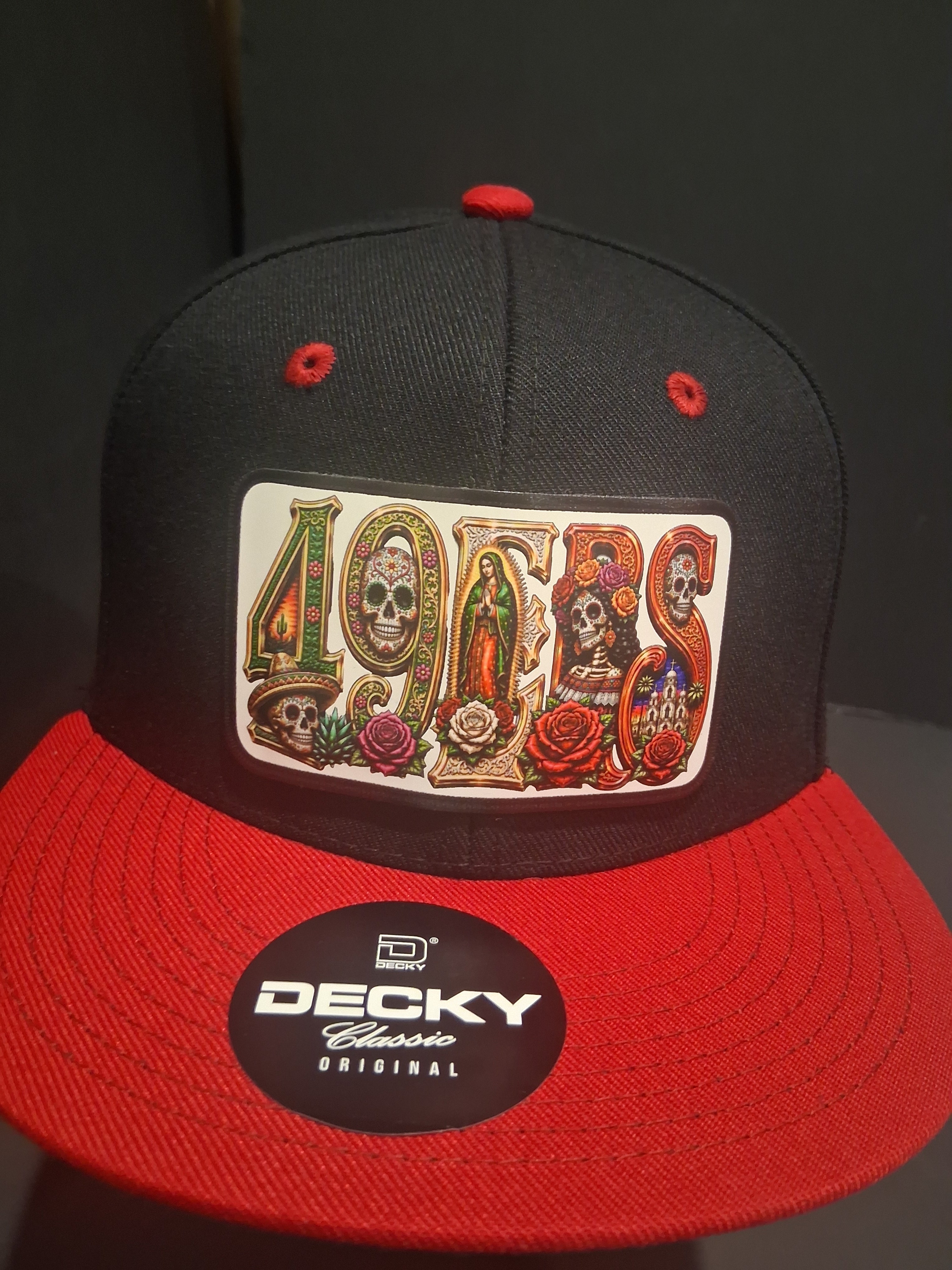 49ERS Día de los Muertos Snapback Hat – Chicano Inspired Fan Cap