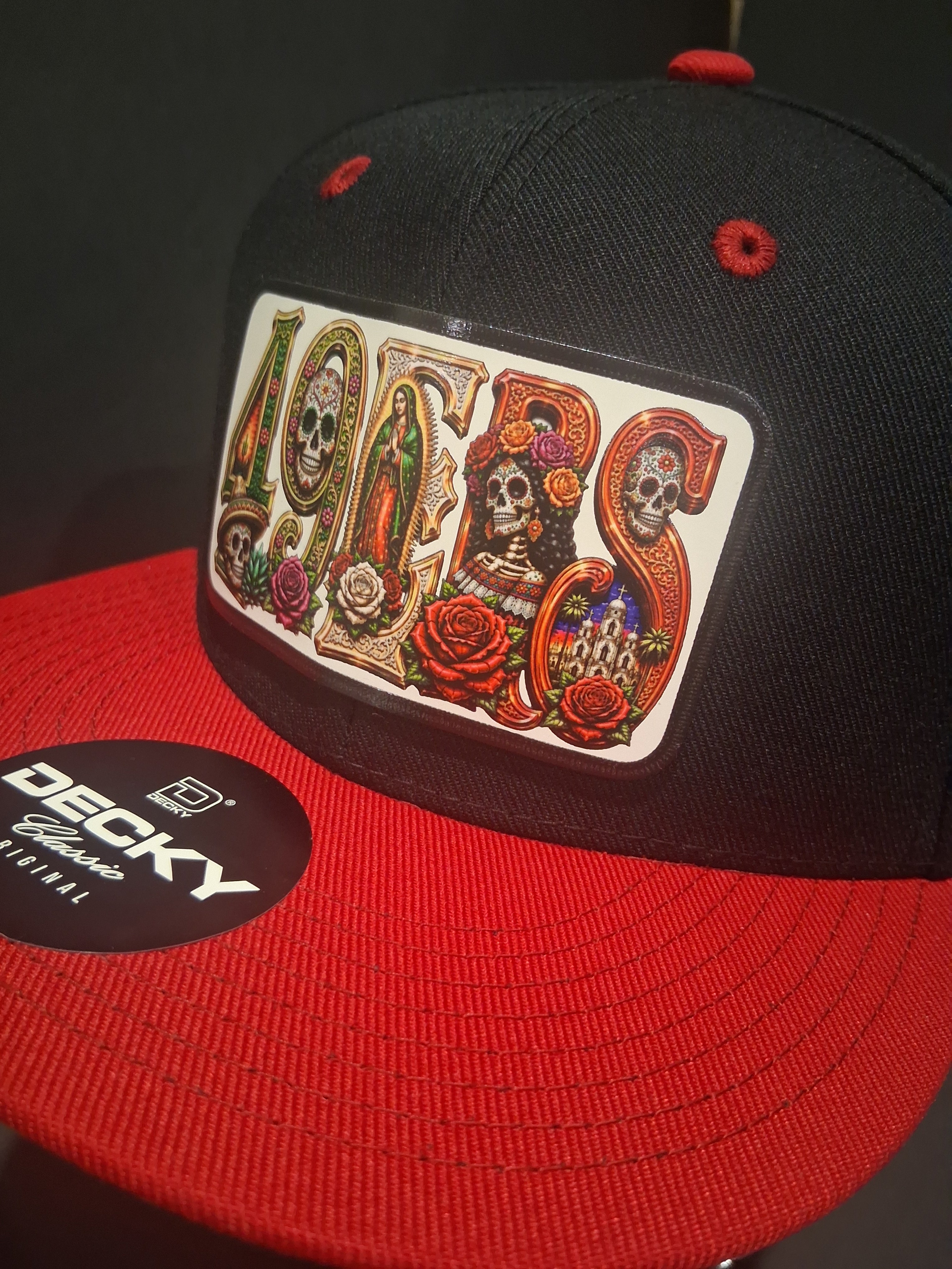 49ERS Día de los Muertos Snapback Hat – Chicano Inspired Fan Cap