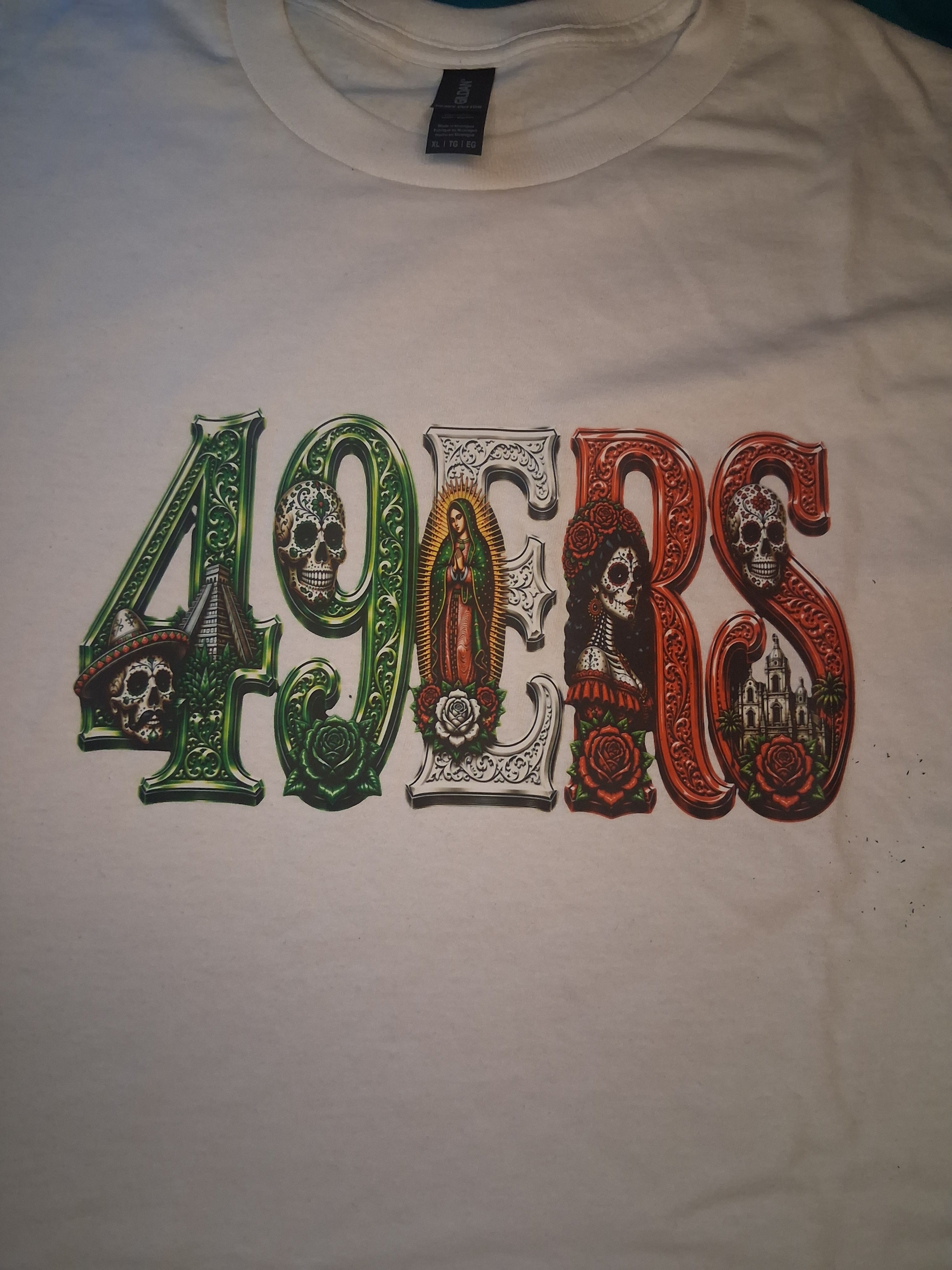 49ERS Día de los Muertos T-Shirt | Chicano Inspired Graphic Tee