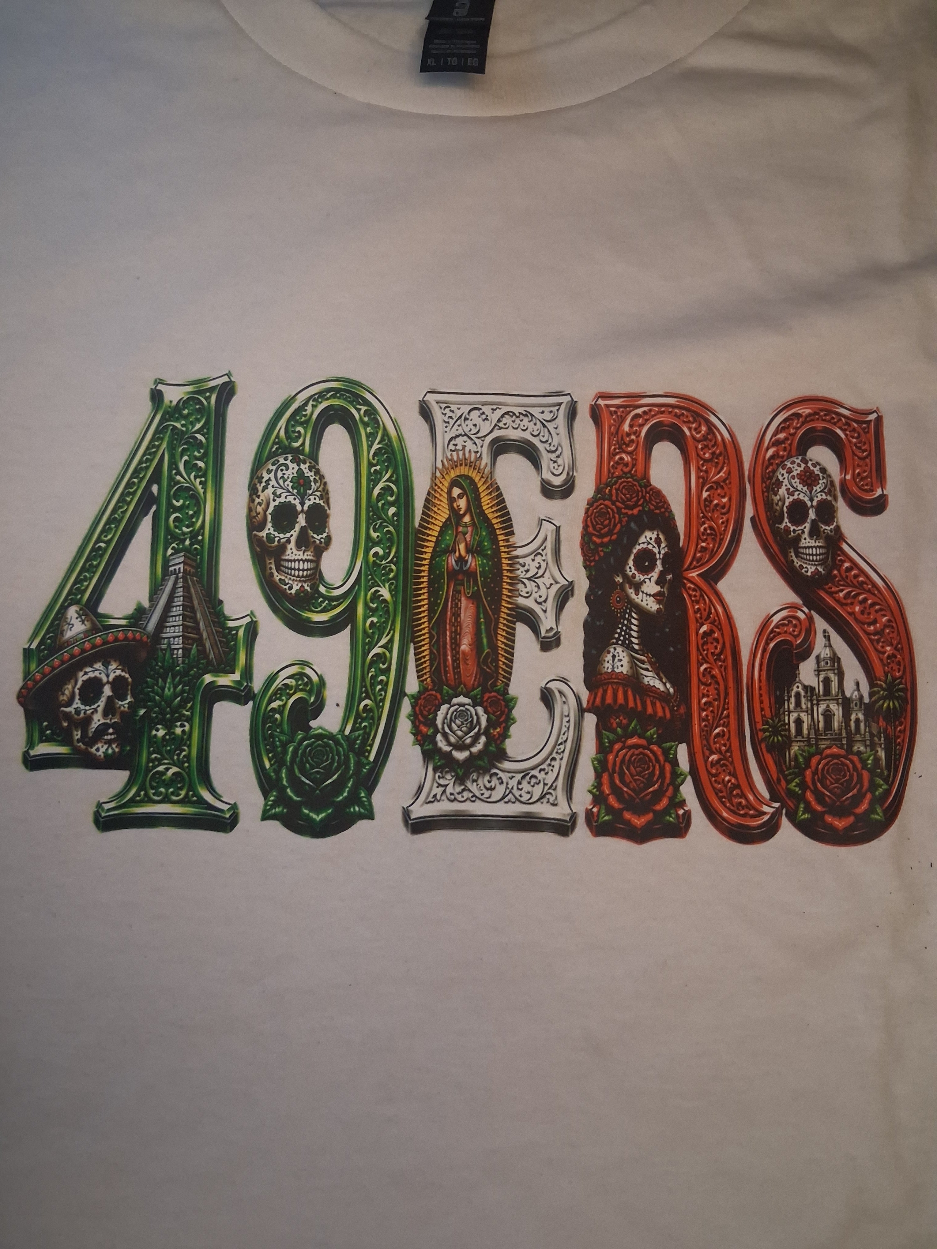 49ERS Día de los Muertos T-Shirt | Chicano Inspired Graphic Tee