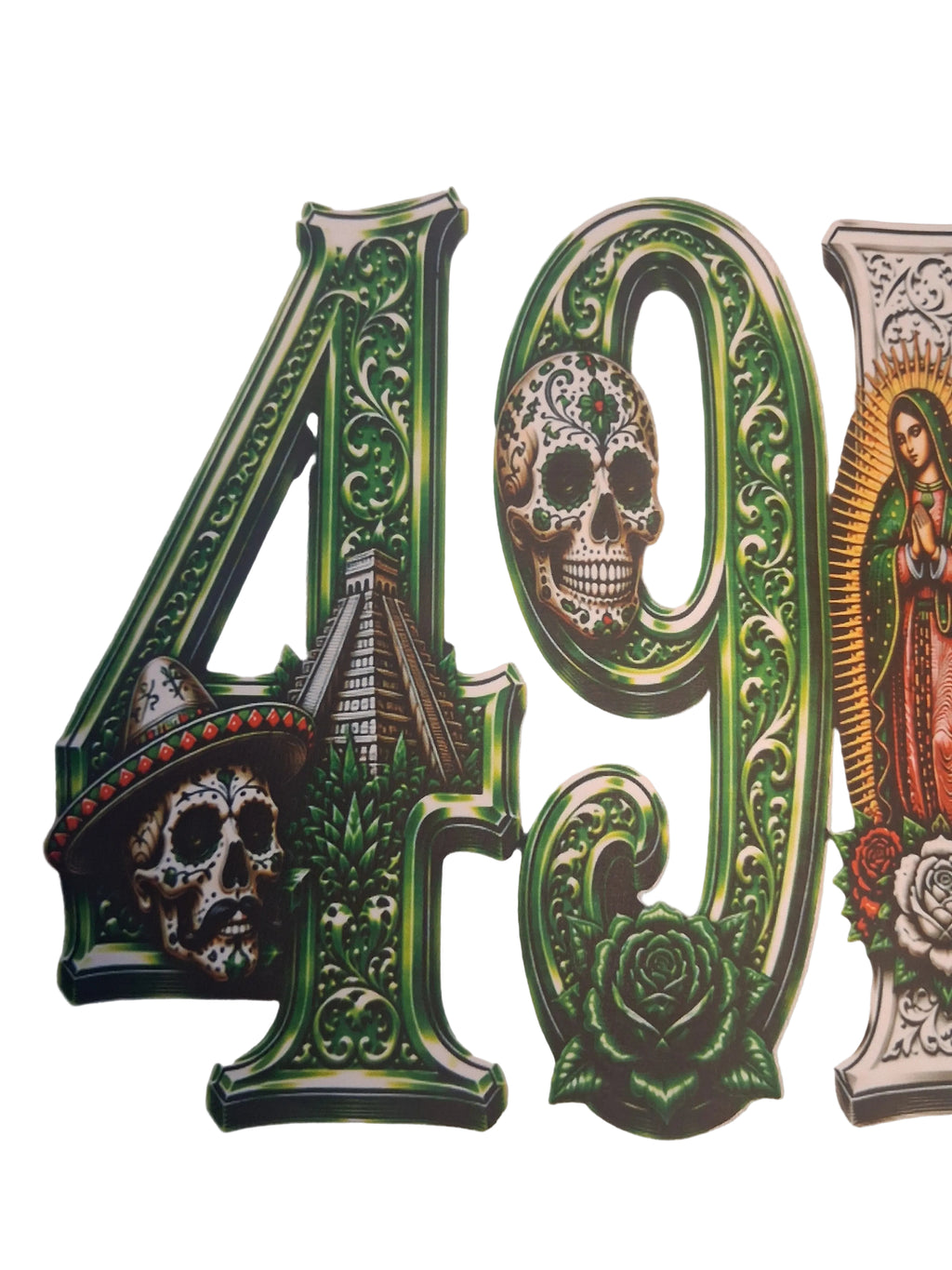 49ERS Día de los Muertos T-Shirt | Chicano Inspired Graphic Tee