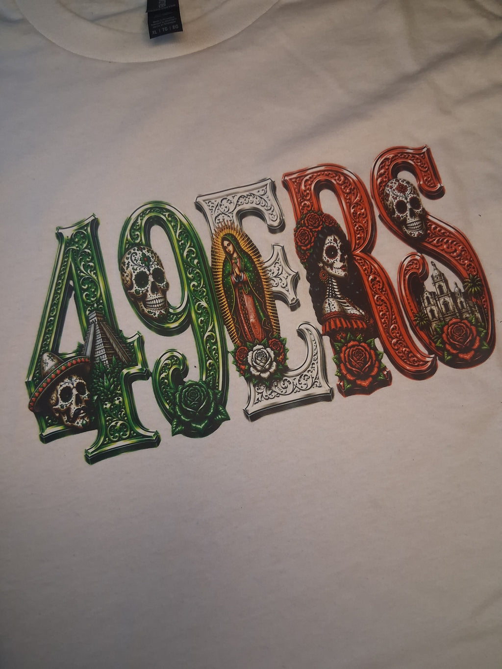 49ERS Día de los Muertos T-Shirt | Chicano Inspired Graphic Tee