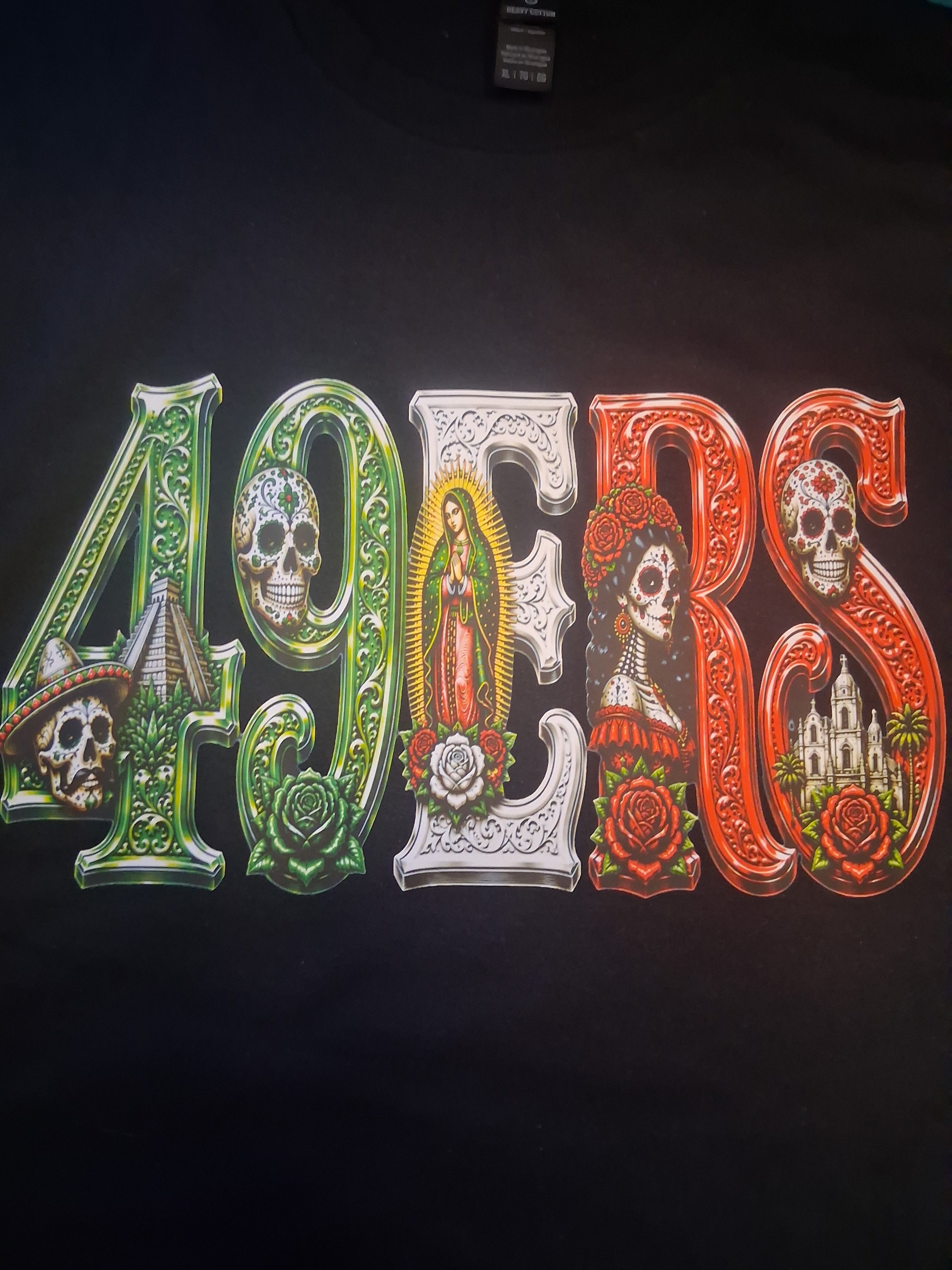 49ERS Día de los Muertos T-Shirt | Chicano Inspired Graphic Tee