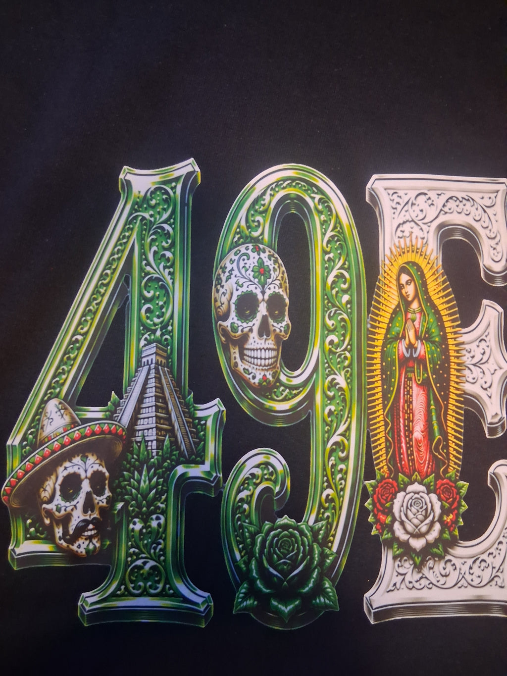 49ERS Día de los Muertos T-Shirt | Chicano Inspired Graphic Tee