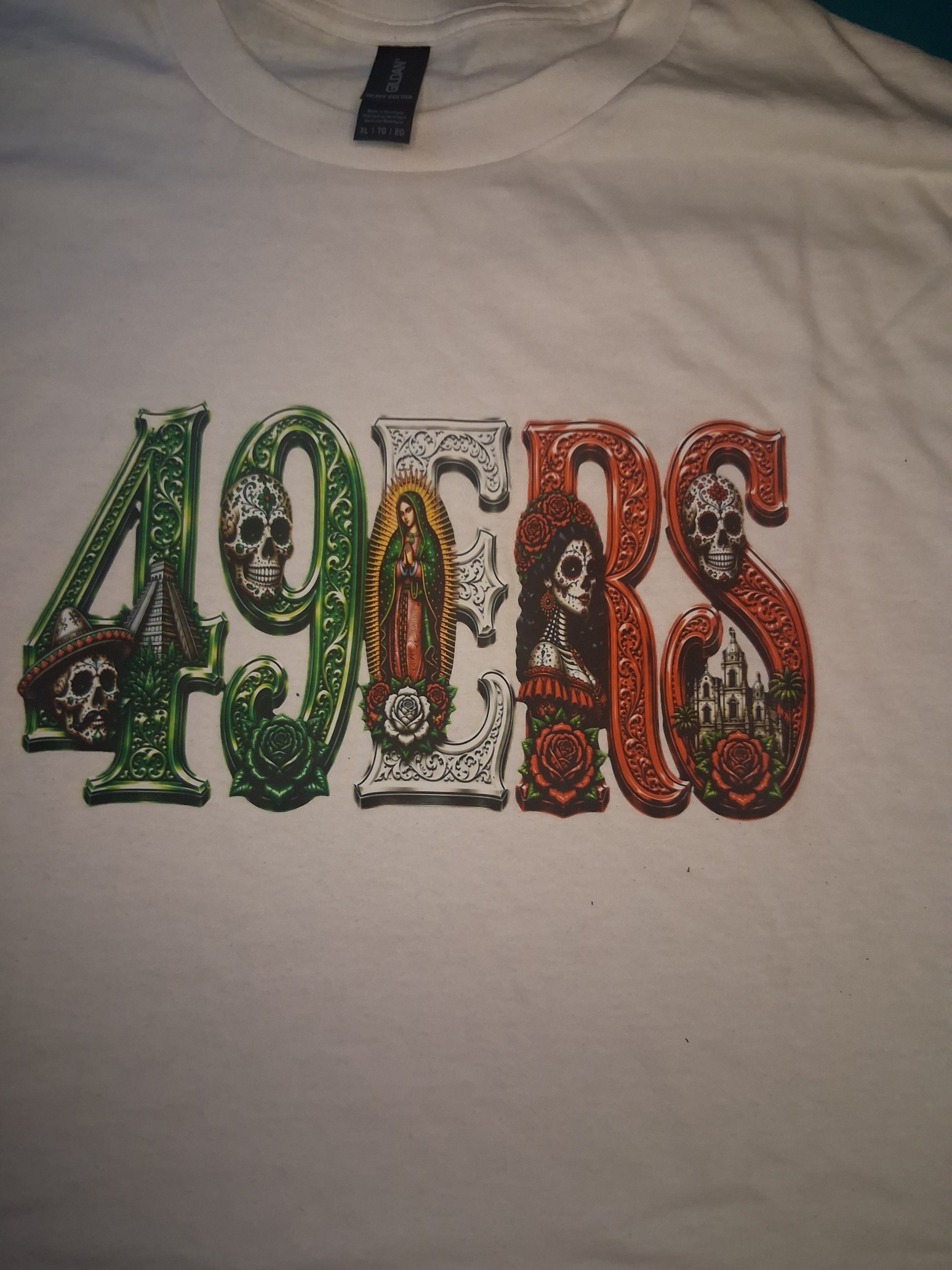 49ERS Día de los Muertos T-Shirt | Chicano Inspired Graphic Tee