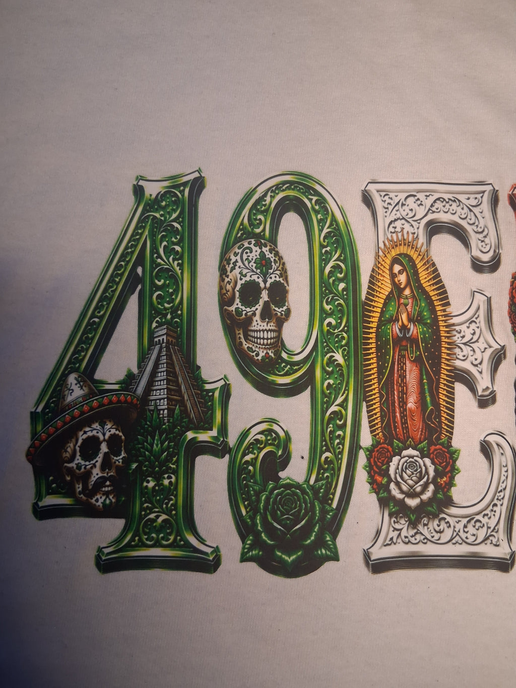 49ERS Día de los Muertos T-Shirt | Chicano Inspired Graphic Tee