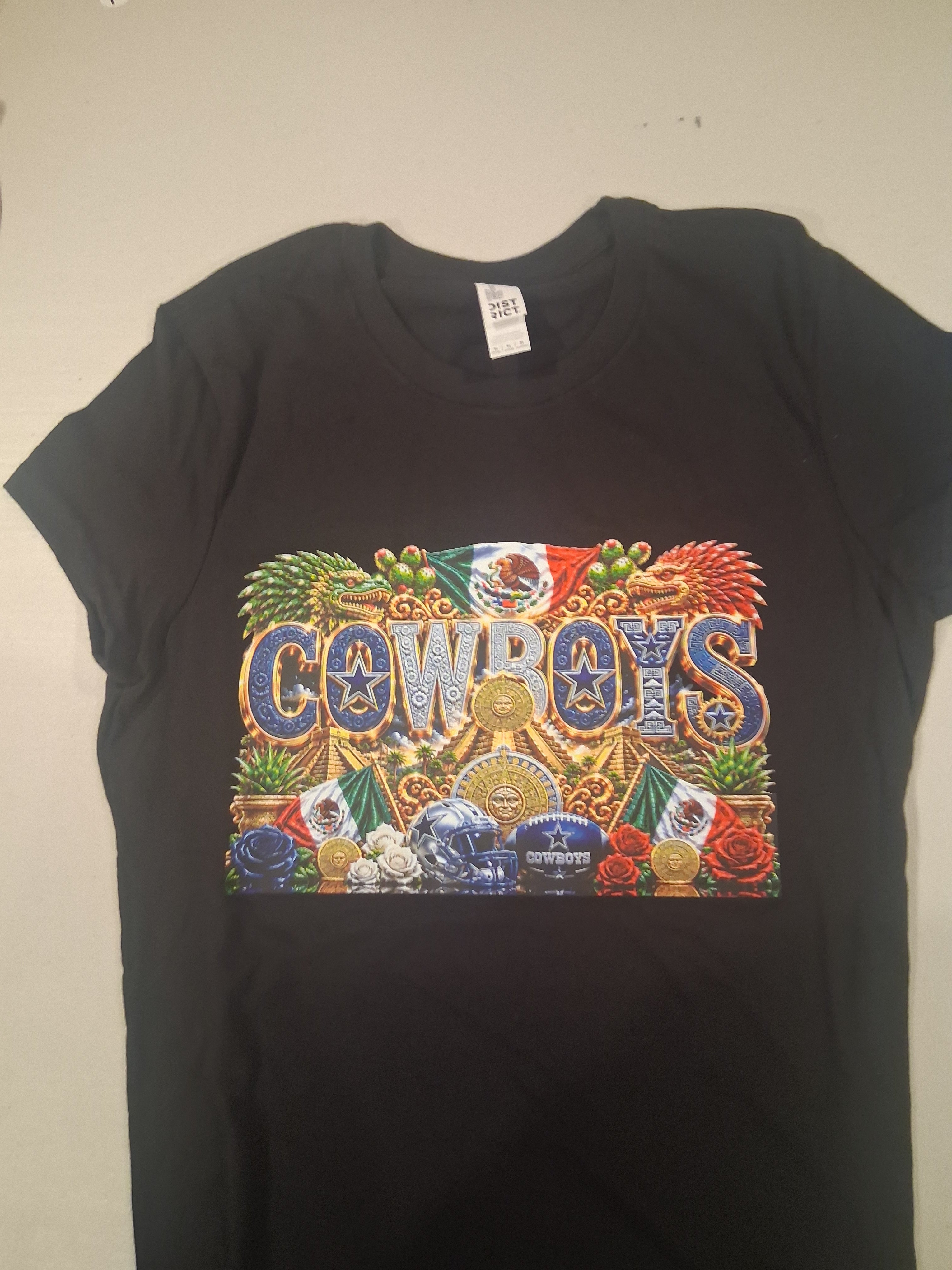 Cowboys Aztec Heritage Women's Fitted Tee