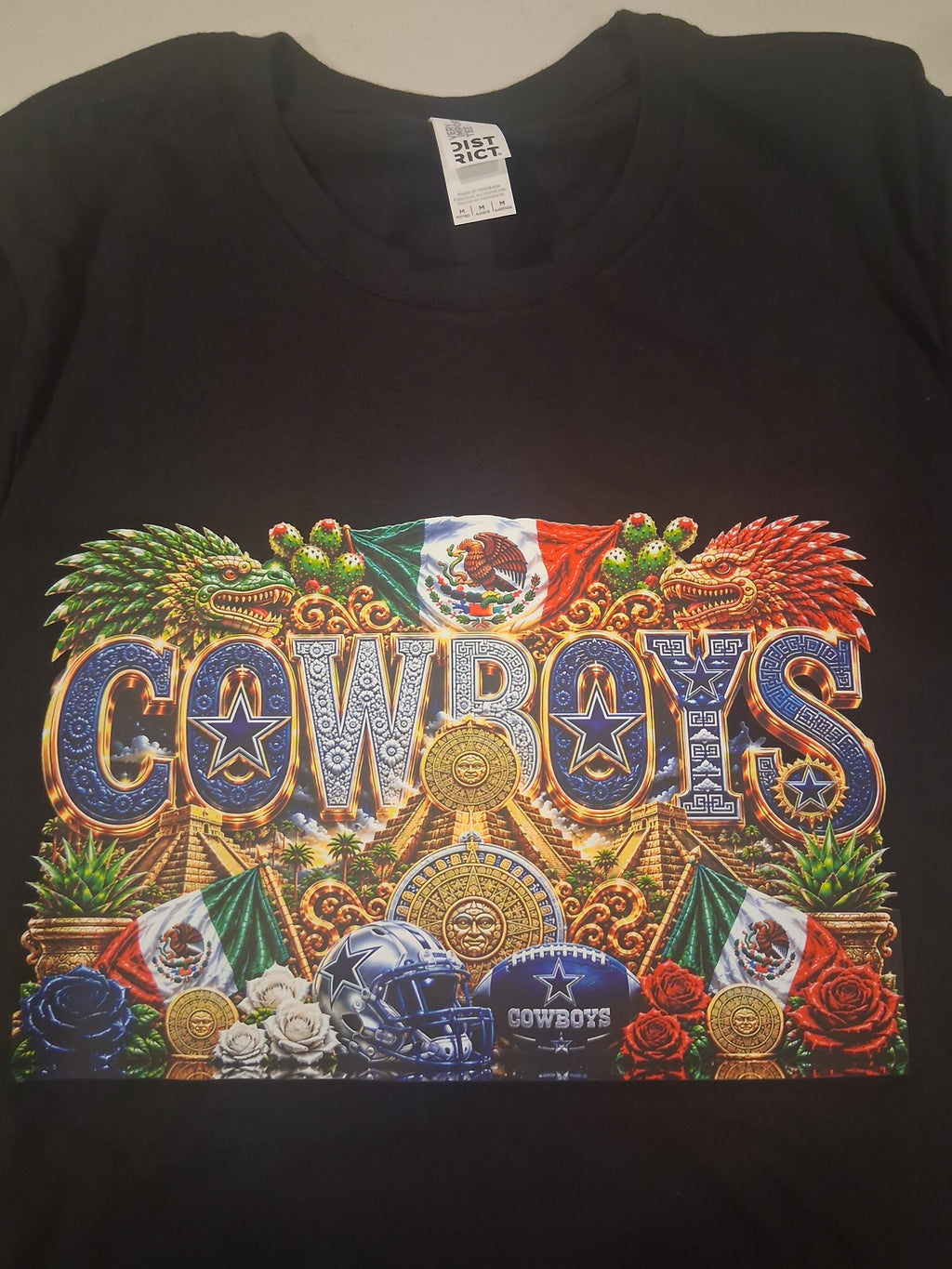 Cowboys Aztec Heritage Women's Fitted Tee