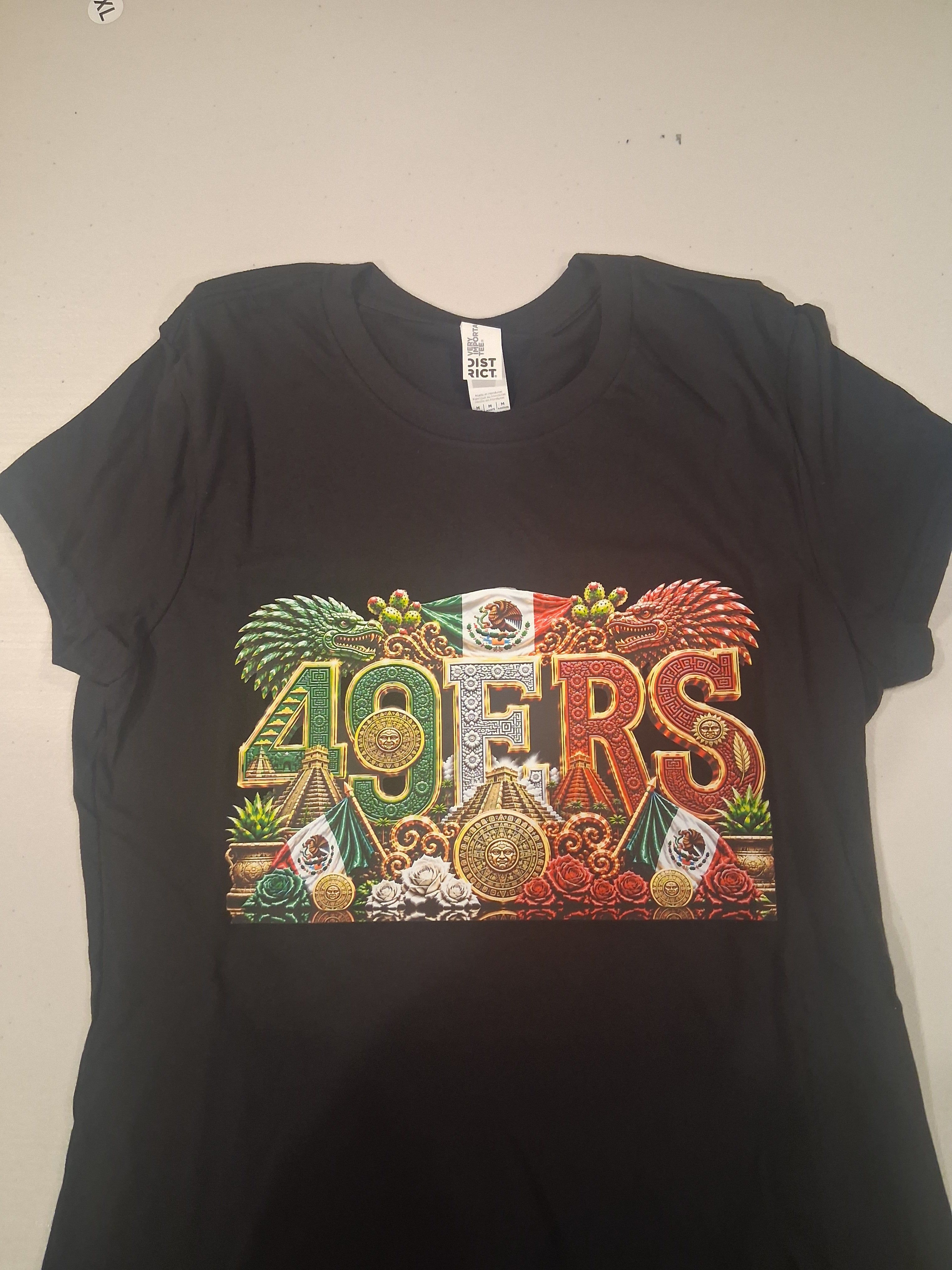 49ERS Aztec Heritage Women's Fitted Tee