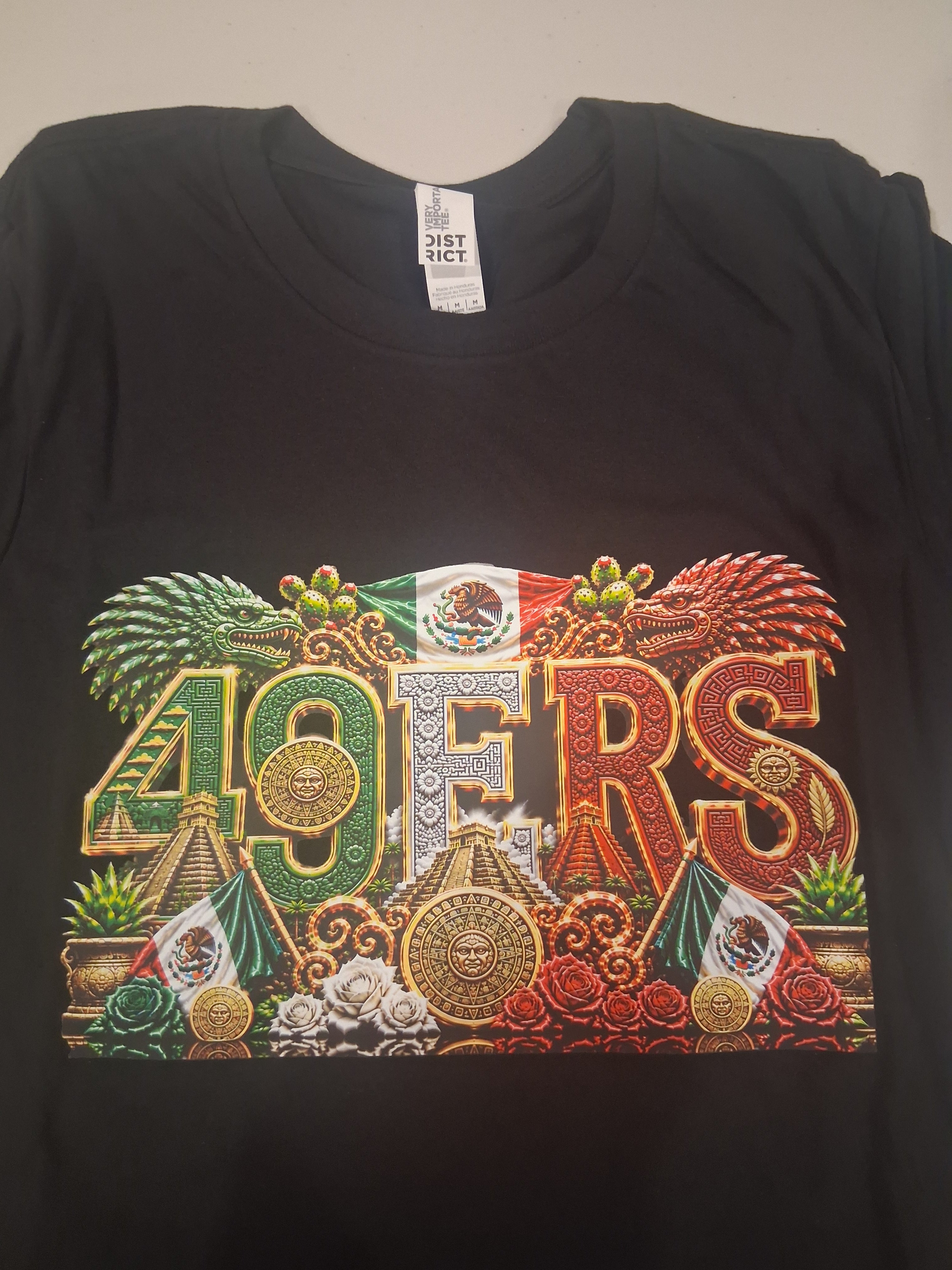 49ERS Aztec Heritage Women's Fitted Tee