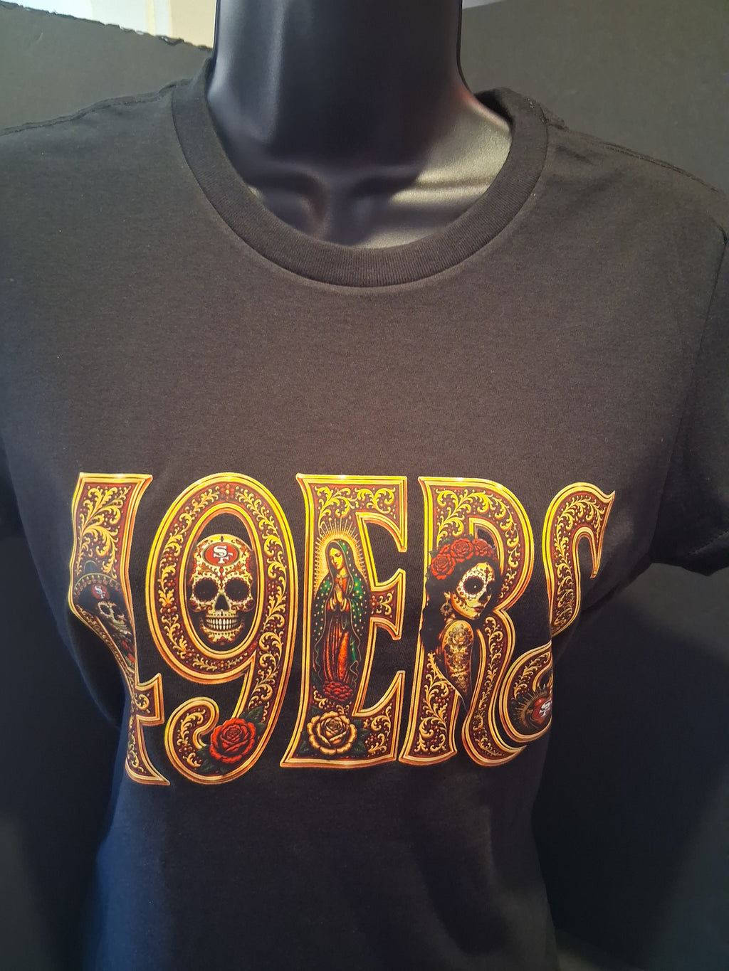 🔥 49ERS Día de los Muertos Tight Fit Tee 🔥