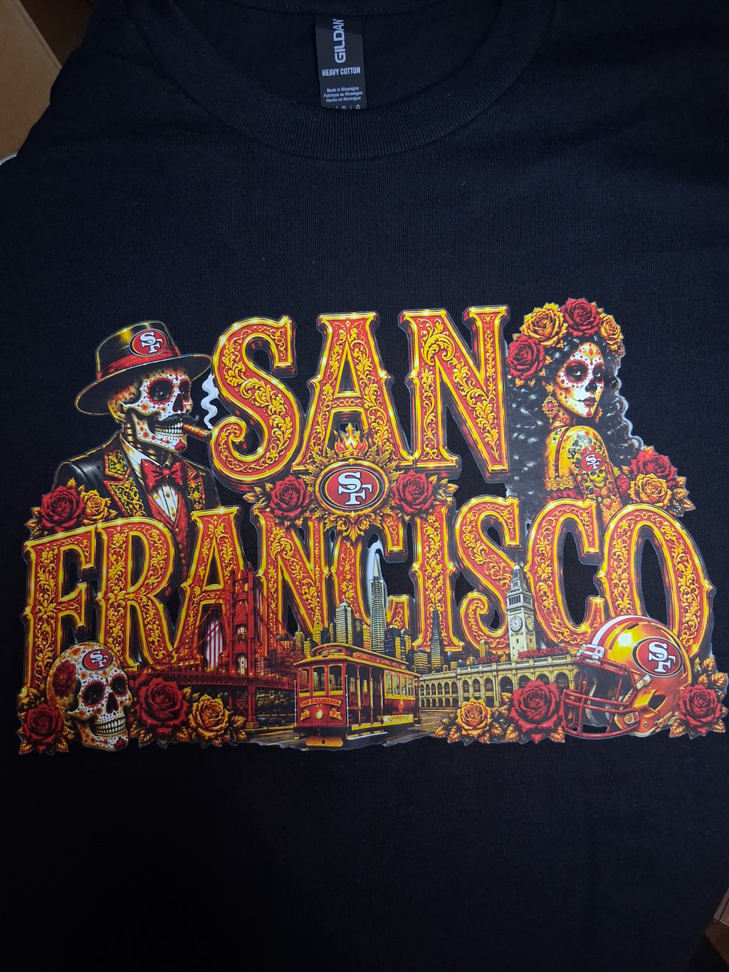 🏈 San Francisco 49ERS – Candlestick Park Heritage Tee