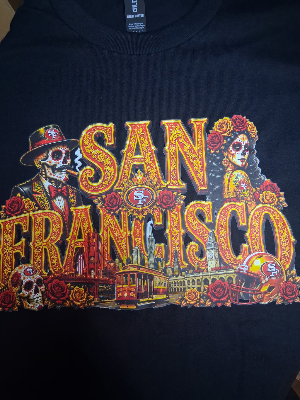 🏈 San Francisco 49ERS – Candlestick Park Heritage Tee