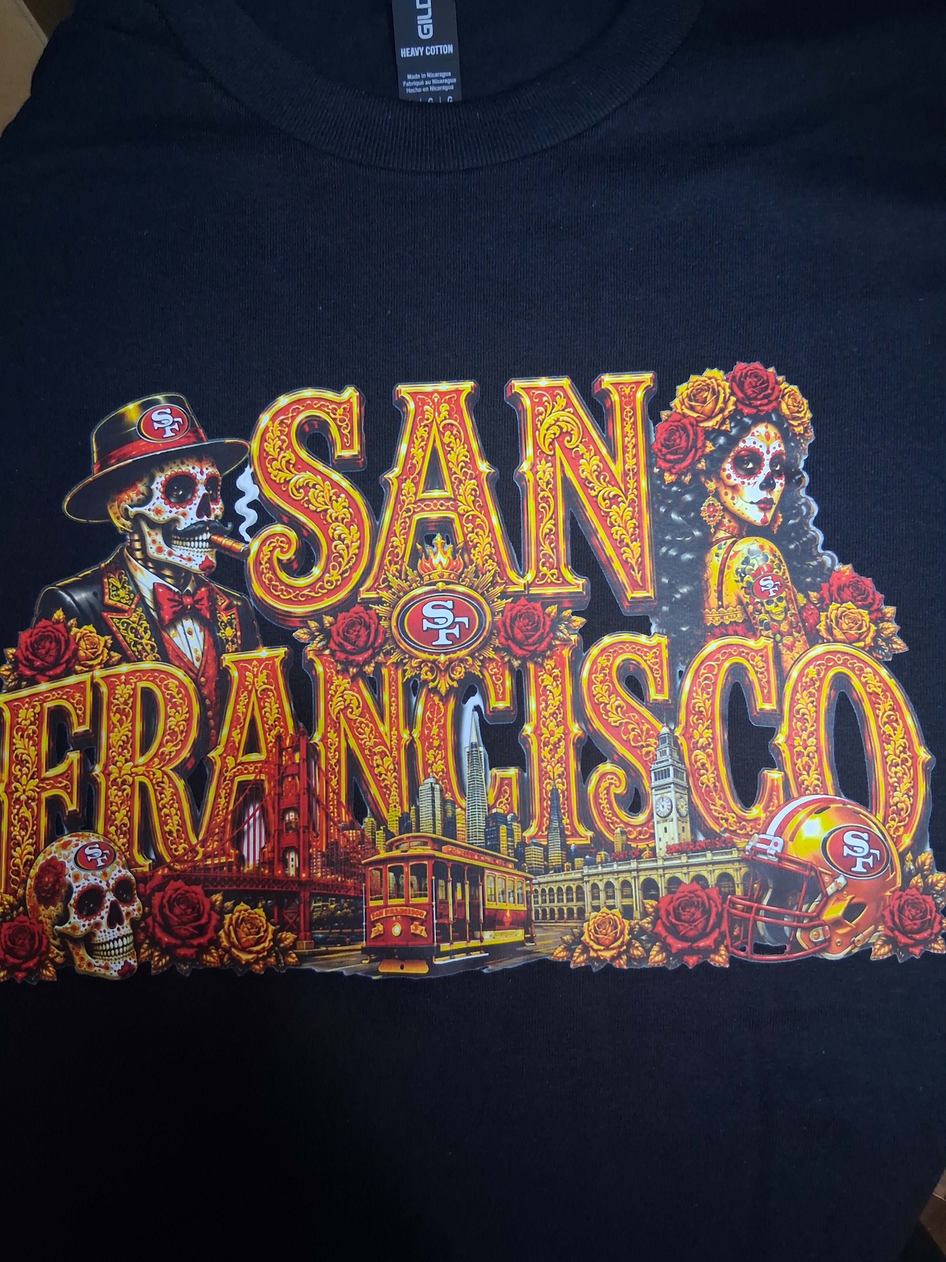 🏈 San Francisco 49ERS – Candlestick Park Heritage Tee