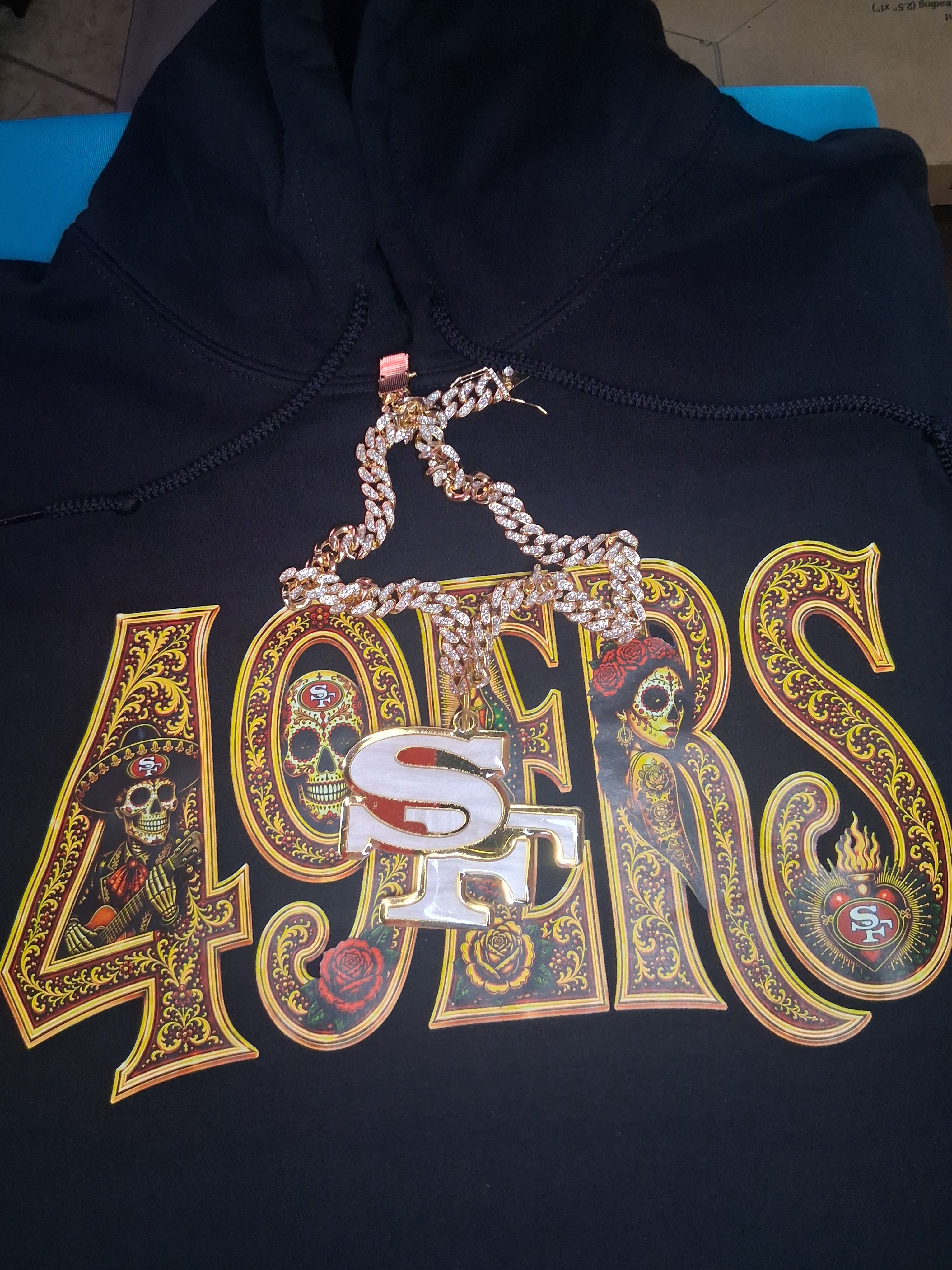 49ERS Día de los Muertos Premium Hoodie – Wear Your Faithful Pride