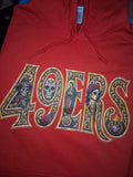 49ERS Día de los Muertos Premium Hoodie – Wear Your Faithful Pride in Style