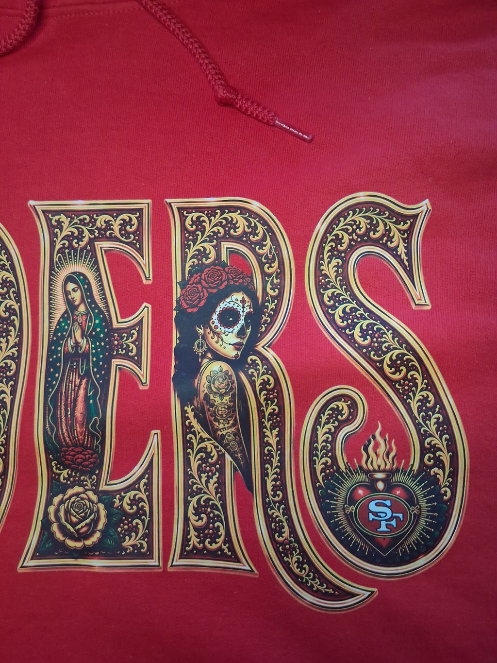 49ERS Día de los Muertos Premium Hoodie – Wear Your Faithful Pride in Style