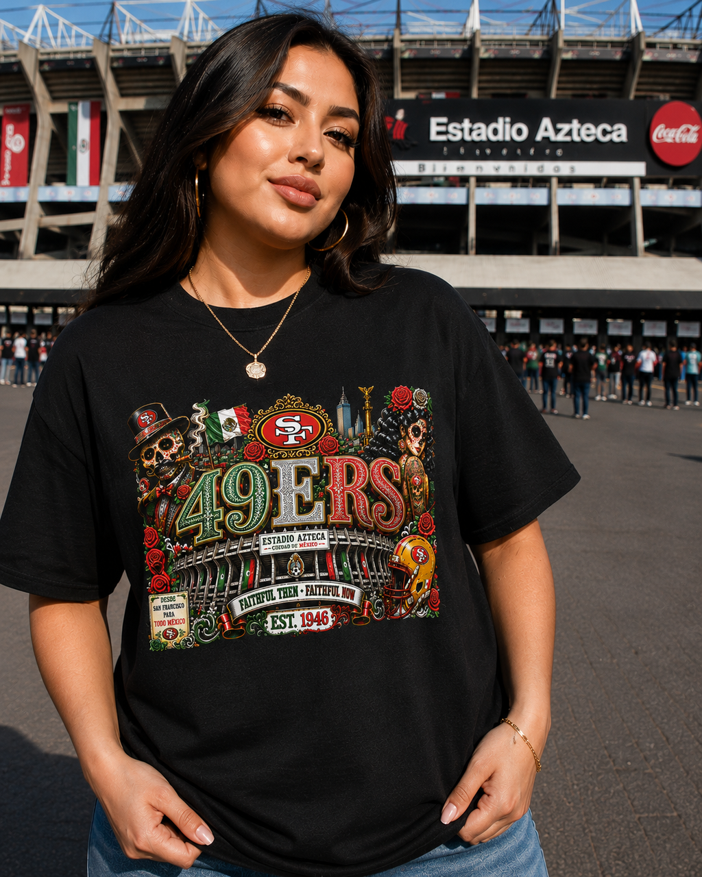 49ERS x MÉXICO SHIRT  | Faithful Then. Faithful Now.