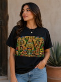 THE BAY Mexican Heritage Tee | Chicano Aztec Graphic T-Shirt | Bay Area Streetwear