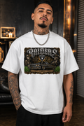 Raiders Chicano Lowrider Premium White Pro Club T-Shirt