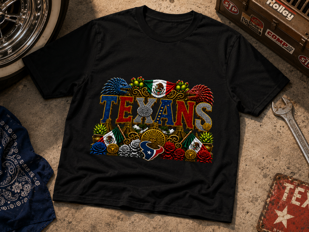 🤠 Houston Texans x México Heritage Tee