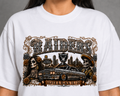 Raiders Silver & Black Chicano Lowrider T-Shirt