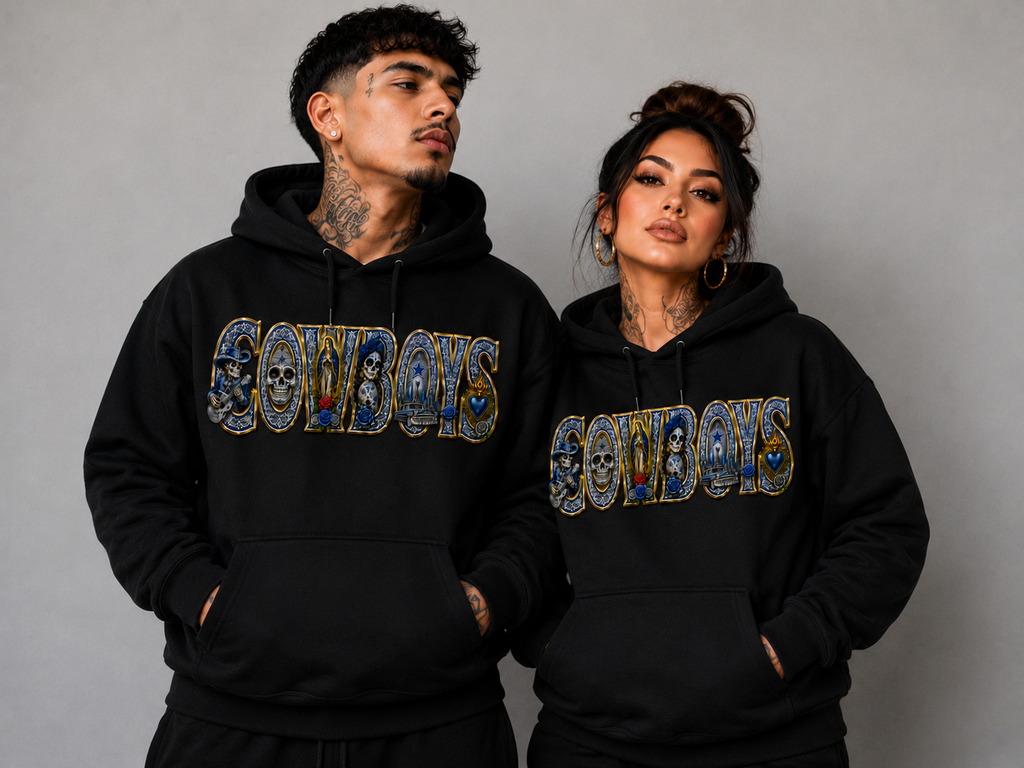 Dallas Cowboys Chicano Heritage Black Hoodie