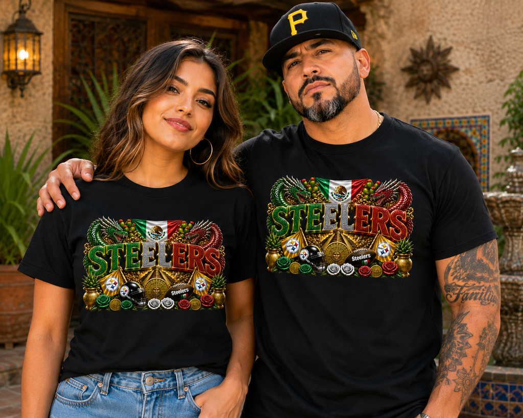 🏈 Steelers x México Heritage Tee 🇲🇽