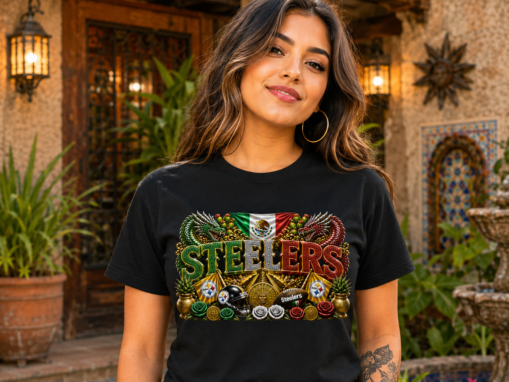 🏈 Steelers x México Heritage Tee 🇲🇽