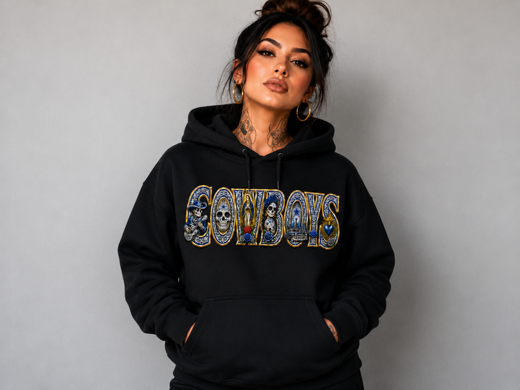 Dallas Cowboys Chicano Heritage Black Hoodie