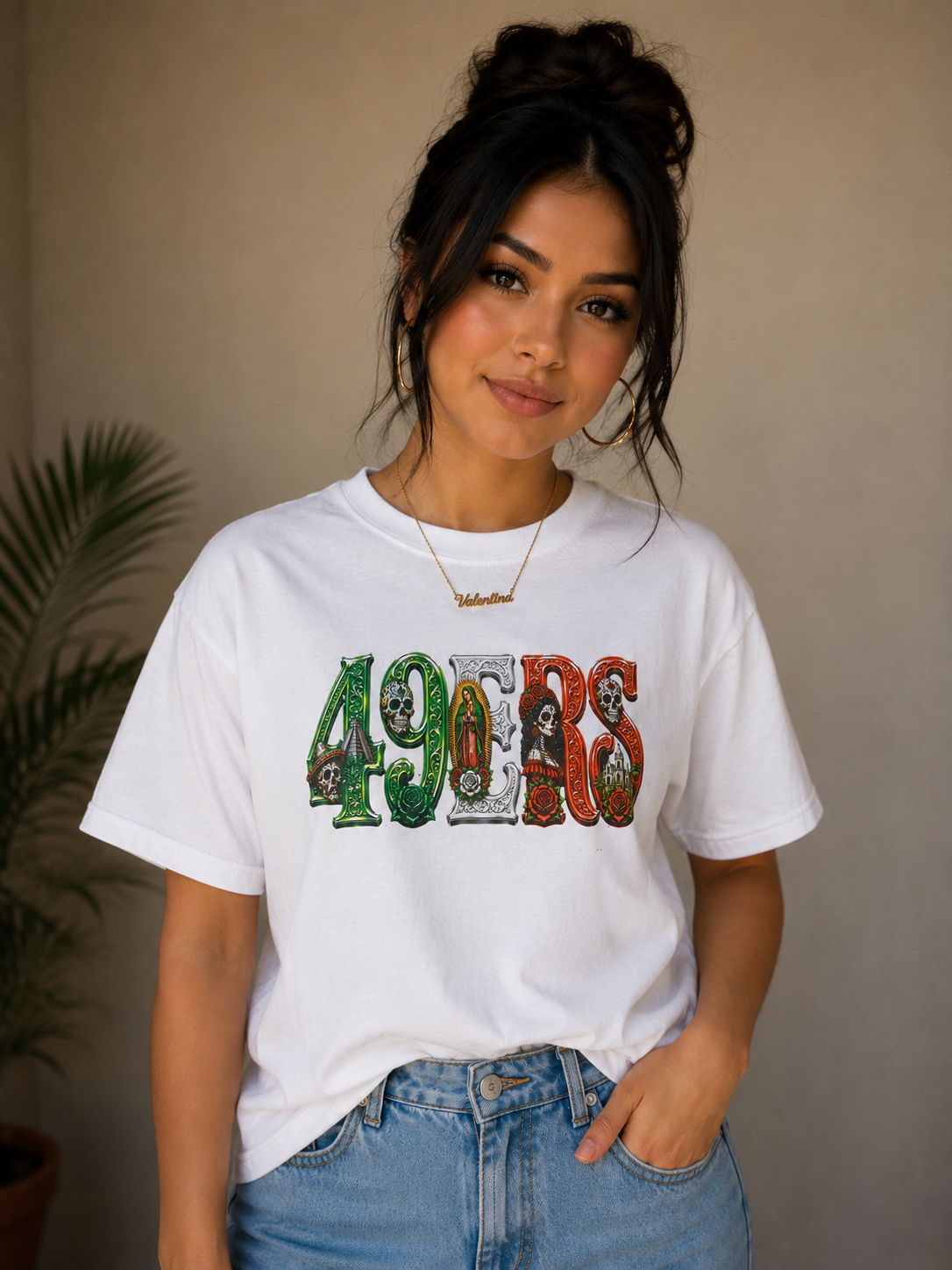 49ERS Día de los Muertos T-Shirt | Chicano Inspired Graphic Tee