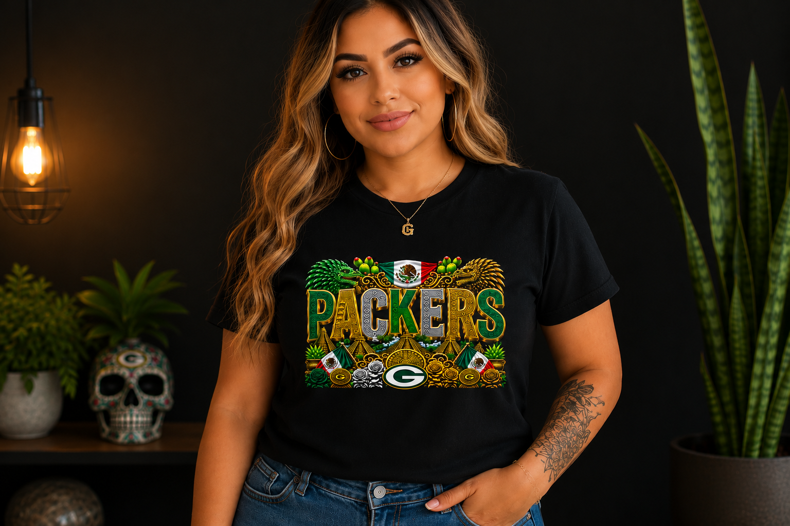 🏈 Packers x México Heritage Tee | Shopify Product Description