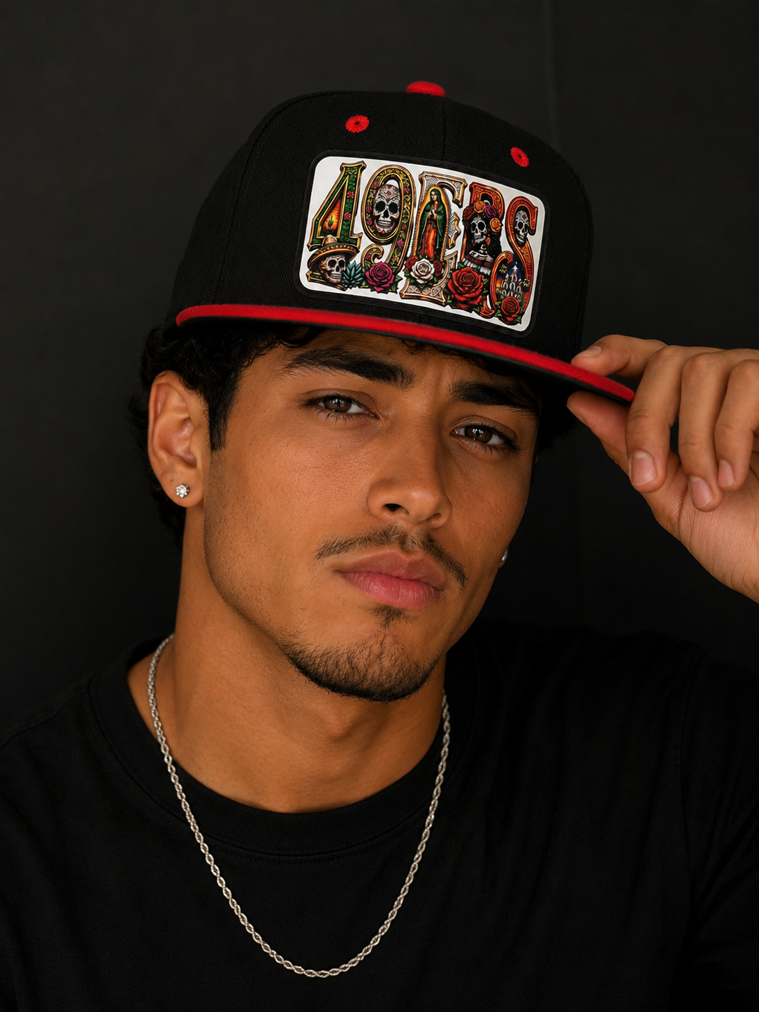 49ERS Día de los Muertos Snapback Hat – Chicano Inspired Fan Cap