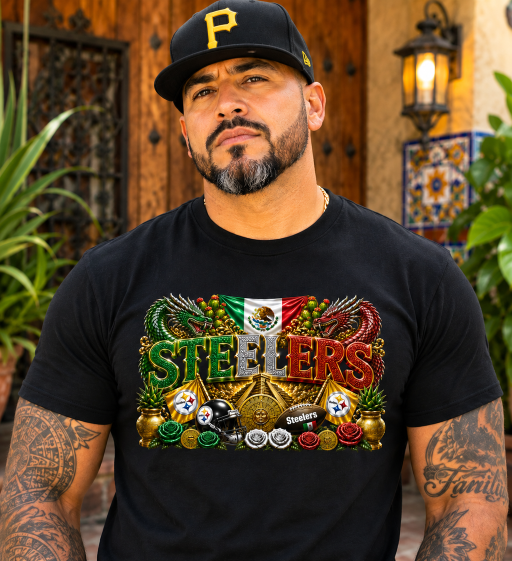 🏈 Steelers x México Heritage Tee 🇲🇽