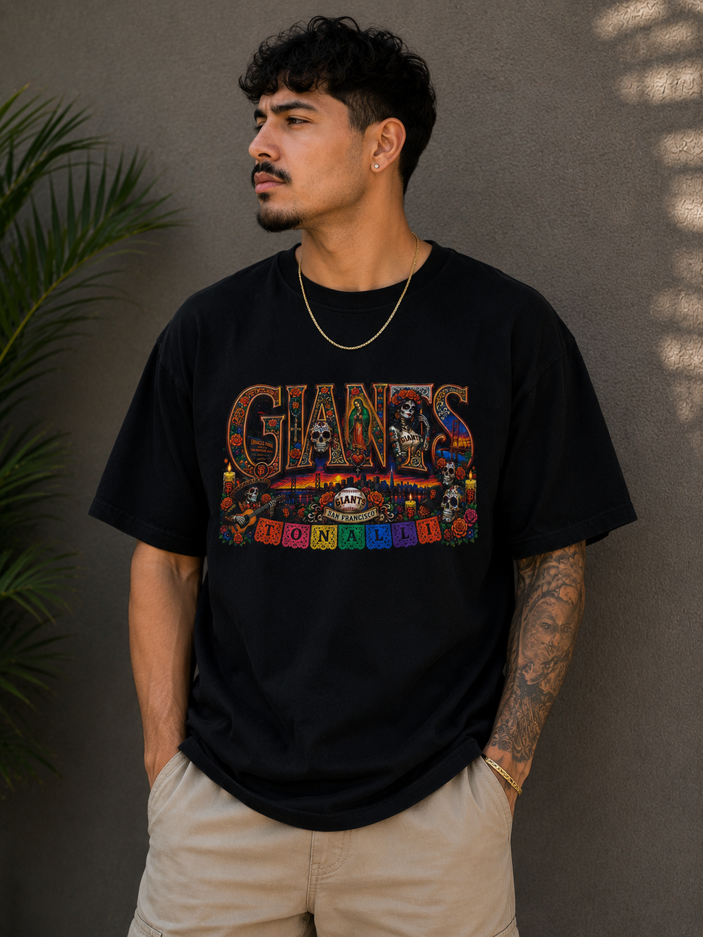 GIANTS Tonalli Día de los Muertos T-Shirt | San Francisco Chicano Graphic Tee