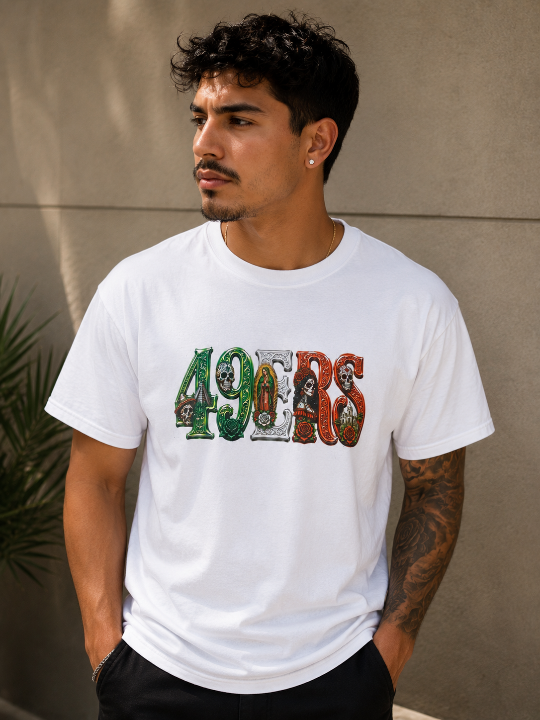 49ERS Día de los Muertos T-Shirt | Chicano Inspired Graphic Tee
