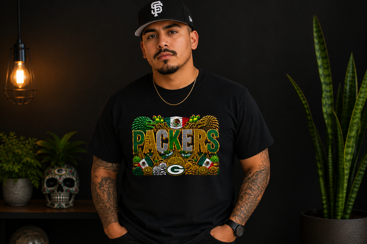 🏈 Packers x México Heritage Tee | Shopify Product Description
