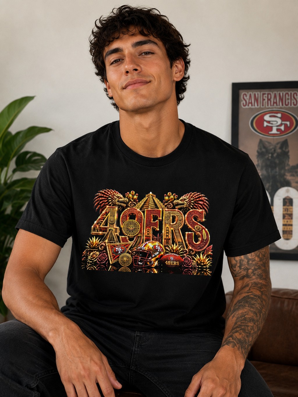 49ERS Aztec Heritage Edition T-Shirt
