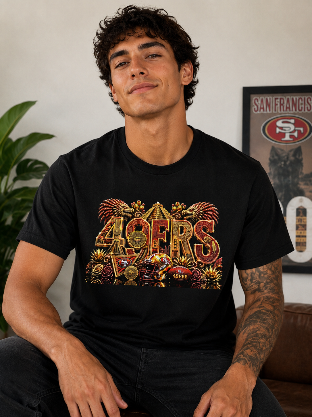 49ERS Aztec Heritage Edition T-Shirt