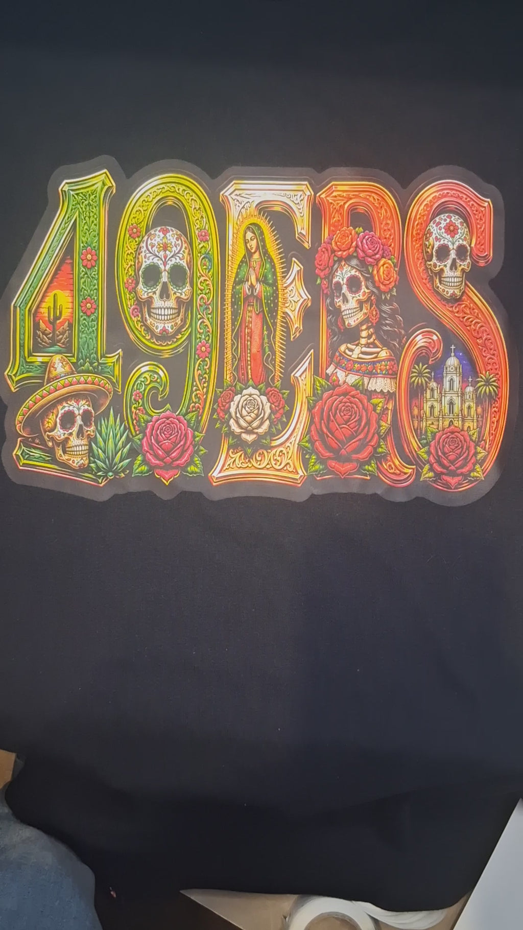 49ERS Día de los Muertos Graphic T-Shirt | Chicano Streetwear Tee