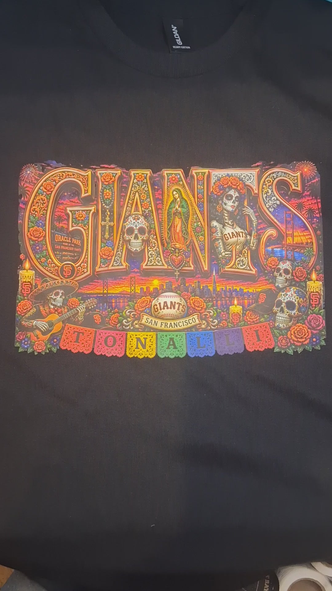 GIANTS Tonalli Día de los Muertos T-Shirt | San Francisco Chicano Graphic Tee