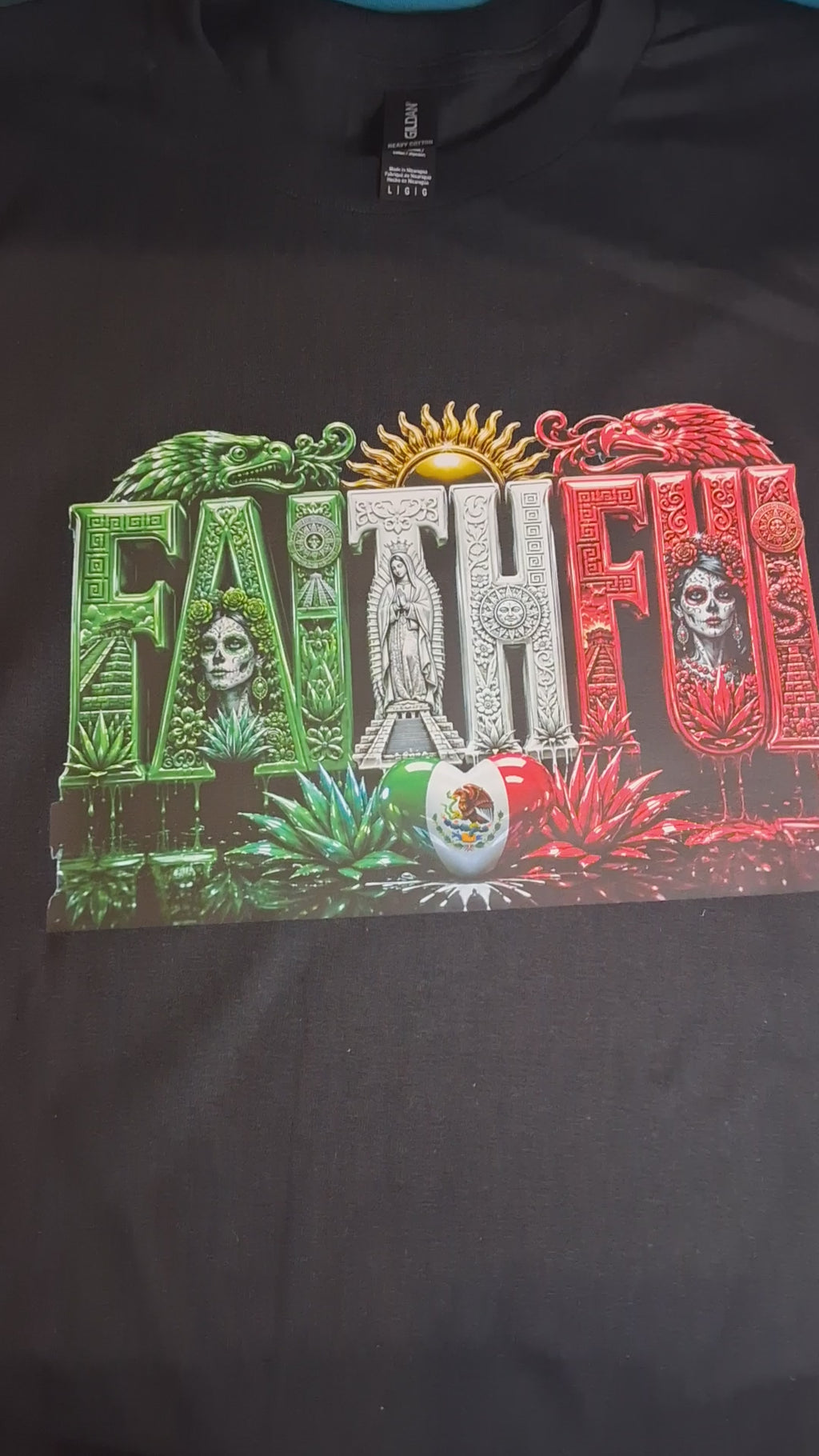 FAITHFUL – Mexican Heritage Graphic Tee