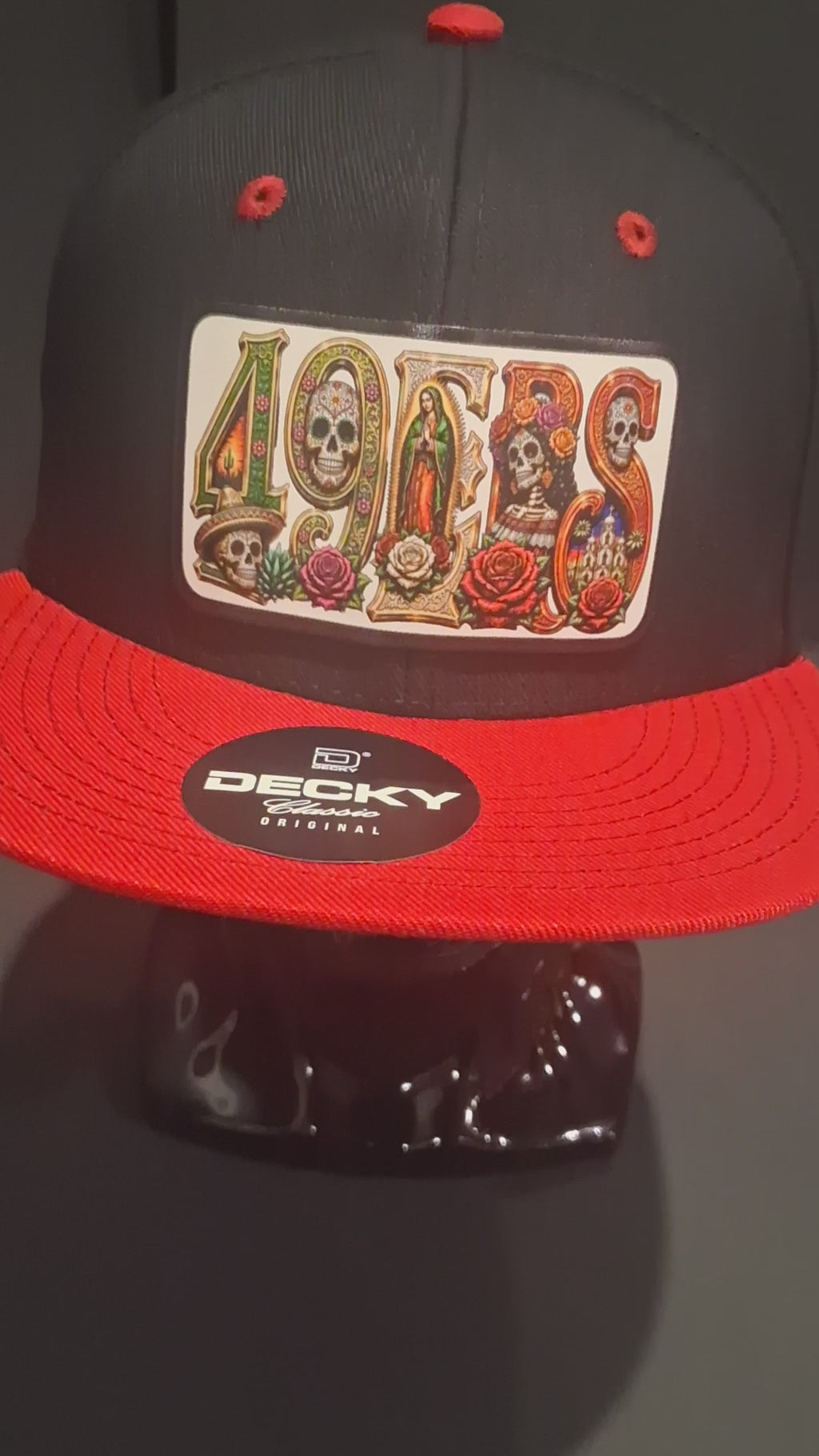 49ERS Día de los Muertos Snapback Hat – Chicano Inspired Fan Cap